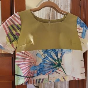 Behcetti Italia structured crop top